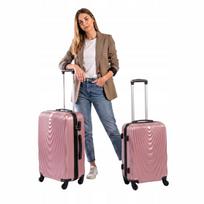 Rankinio bagažo lagaminas 663L, 4 ratukai, 55x40x20 cm, tinka Wizzair ir Ryanair