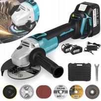 Kampinis šlifuoklis Makita 18V akumuliatoriui, 125 mm, 1100 W