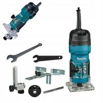 Frezavimo staklės MAKITA MT, 530W, 6 mm, su tiesiuoju frezu M3702B