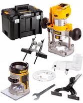 Frezuojimo staklės be šepetėlių DeWALT DCW604NT, 18V, 8 mm, su TSTAK dėže