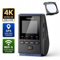 Vaizdo registratorius Viofo A119M Pro 4K su WiFi 6, GPS, HDR, Sony Starvis 2 ir CPL filtru