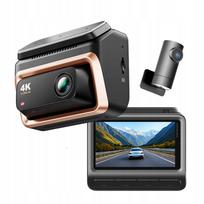 Vaizdo registratorius DDPAI Z60 Pro 4K HDR, galinė kamera, GPS, WiFi, Bluetooth
