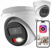 IP kamera HiLook by Hikvision IPC-T240HA-LUC, 4MP, išmanus hibridinis apšvietimas, 20 m, PoE
