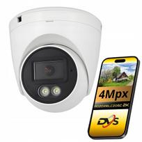 Lauko kupolinė IP kamera DVS, 4Mpx, PoE, ONVIF, IP67, IR LED