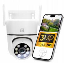 Lauko IP vaizdo kamera WIFI 3MP P3 su artinimu, LED ir garsu