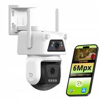 Lauko WiFi sukamoji kamera EZVIZ BEANSVIEW PTZ, 6 Mpx (2 x 3 Mpx)