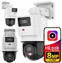 IP vaizdo stebėjimo kamera HiLook TandemVu PTZ-N2D400M-DE/14, 8MP, 4K (4MP+4MP), PoE
