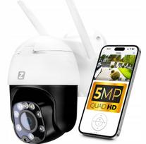 Lauko IP WiFi kamera 5MP su priartinimu, LED apšvietimu ir garsu P5 Light