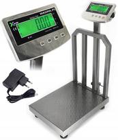 Elektroninės svarstyklės, 300 kg, 20 g tikslumas, 50x40 cm platforma, 6V akumuliatorius