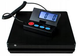 Platforminės svarstyklės siuntiniams, 50 kg, 25x25 cm, elektroninės