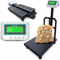 Sandėlio svarstyklės iki 300 kg, 45x60 cm, elektroninės, LCD ekranas