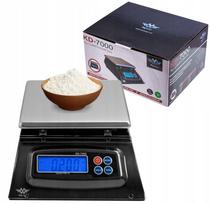 Virtuvinės svarstyklės KITCHEN SCALE, elektroninės, iki 7 kg