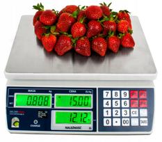 Elektroninės svarstyklės su kainos skaičiavimu, 30 kg/5 g, BIELSKIE WAGI