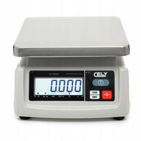 Elektroninės virtuvinės svarstyklės 15 kg / 2 g, tinkamos prekybai