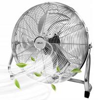 Grindų ventiliatorius HRX, 130W, 50 cm, pramoninis, chromuotas