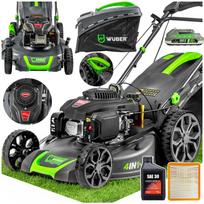 Benzininė vejapjovė su LONCIN varikliu ir 4in1 funkcija