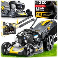 Benzininė vejapjovė su pavara 46 cm Briggs&Stratton 140cc + alyva