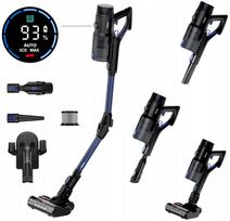 Vertikalus belaidis dulkių siurblys VOKSAR V11s, 5in1, LED, FLEX, HEPA, 600W, 100 min.
