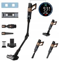 Belaidis dulkių siurblys–šluota VOKSAR S11 PRO MOP 5in1 su LED ir plovimo funkcija