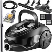 Dulkių siurblys be maišelio KERCH MASTER, 4000 W, 2,5 l, su turbo šepečiu