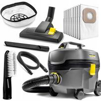 Pramoninis dulkių siurblys Karcher T 7/1, tylus, su 10 maišelių ir 2 antgaliais
