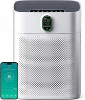 Oro valytuvas su HEPA filtrais, WiFi, tylus, su jutikliu, suderinamas su Alexa