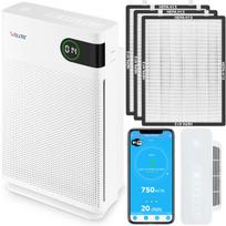 Oro valytuvas WELLTEC APH450D, 85 m², HEPA H13, WiFi, Turbo filtrai