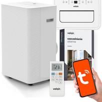 Nešiojamas oro kondicionierius VELAIR OPTI MAX 4,1 kW, 4in1, su WiFi, drėgmės surinkėjas 60 l/24 val.