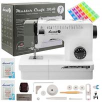 Siuvimo mašina Łucznik Master Craft 100.40 su adatų ir špulių rinkiniu