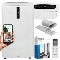 Mobilus oro kondicionierius EBERG ENVA 3,5 kW, 3in1, WiFi, drėgmės rinktuvas 56 l/24 h, ClimaLock