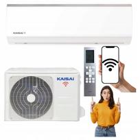 Oro kondicionierius KAISAI FLY 3,5 kW su Wi-Fi, tylus ir efektyvus namams