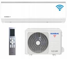 Sieninis oro kondicionierius KAISAI Fly 5,3 kW su WiFi, HEPA filtru, šildymo funkcija, 2026 modelis