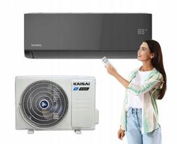 Sieninis oro kondicionierius Kaisai ICE Black 7,0 kW, juodas, Winter Package