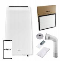 Mobilus oro kondicionierius FERSK LITE 4in1, 2,6 kW, 26 m², su HEPA filtru ir tarpine