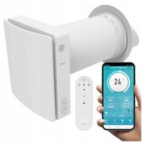 Sieninis rekuperatorius Thermeco AIR VENT PRO 160, 60 m³/val., su nuotoliniu valdymu ir WIFI