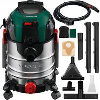 Pramoninis dulkių siurblys PARKSIDE PWS 20 E4, 1600 W, 20 l, sausam ir šlapiam valymui