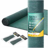 Tvoros uždanga SHADING MESH 1,5x50 m, 80 g/m², 75% užtamsinimas, su UV apsauga