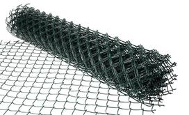 Tvoros tinklas Stal, cinkuotas, dengtas PVC, žalias, 2 m x 15 m