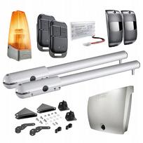 Vartų pavara Somfy SGS Essential, dvivėriams vartams, su 2 pulteliais ir akumuliatorine lempa