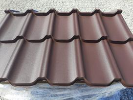 Modulinė stogo danga R8017, matinė, banguota