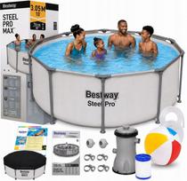 Baseinas Bestway Steel Pro MAX 305x76 cm su priedų rinkiniu 18in1