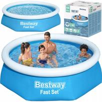 Pripučiamas baseino apvadas Bestway 57448, 244 cm, apvalus