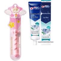 Crest 3D White Arctic Mint Toothpaste & Sanban Toothbrush Bundle
