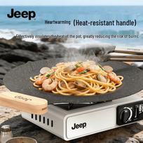 JEEP Double-Handle Cast Iron Grill Pan 32cm