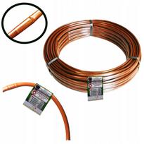 Lašelinė laistymo žarna 16 mm, 50 m, ruda, su kompensacija, lašo tarpas 33 cm