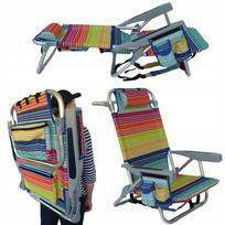 Gultas MULTICOLOR, aliuminis, sodo ir paplūdimio