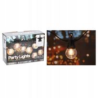 Šviesų girlianda su laikmačiu, 20 LED, 14,5 m, dekoratyviniai retro kamuoliukai
