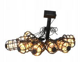 Lauko girlianda Garland SOLAR, 10 lempučių, 50 LED, terasa, balkonas, sodas