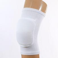 Protector Protective Sports Knee Pads Knitted Nylon Nylon Sports Knee Pad Knee Pad Sleeve  Yoga XS balta