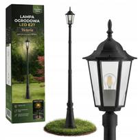 Lauko LED sodo šviestuvas 227 cm, SŁUP, E27